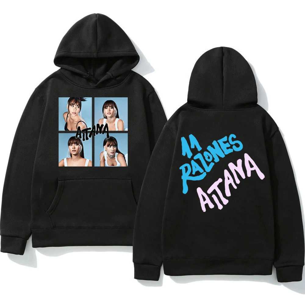 New Aitana Ocana Hoodie Winter Fleece Mens Top Autumn Neutral Sportswear Harajuku Cotton Zipper Casual Street Wear W240921