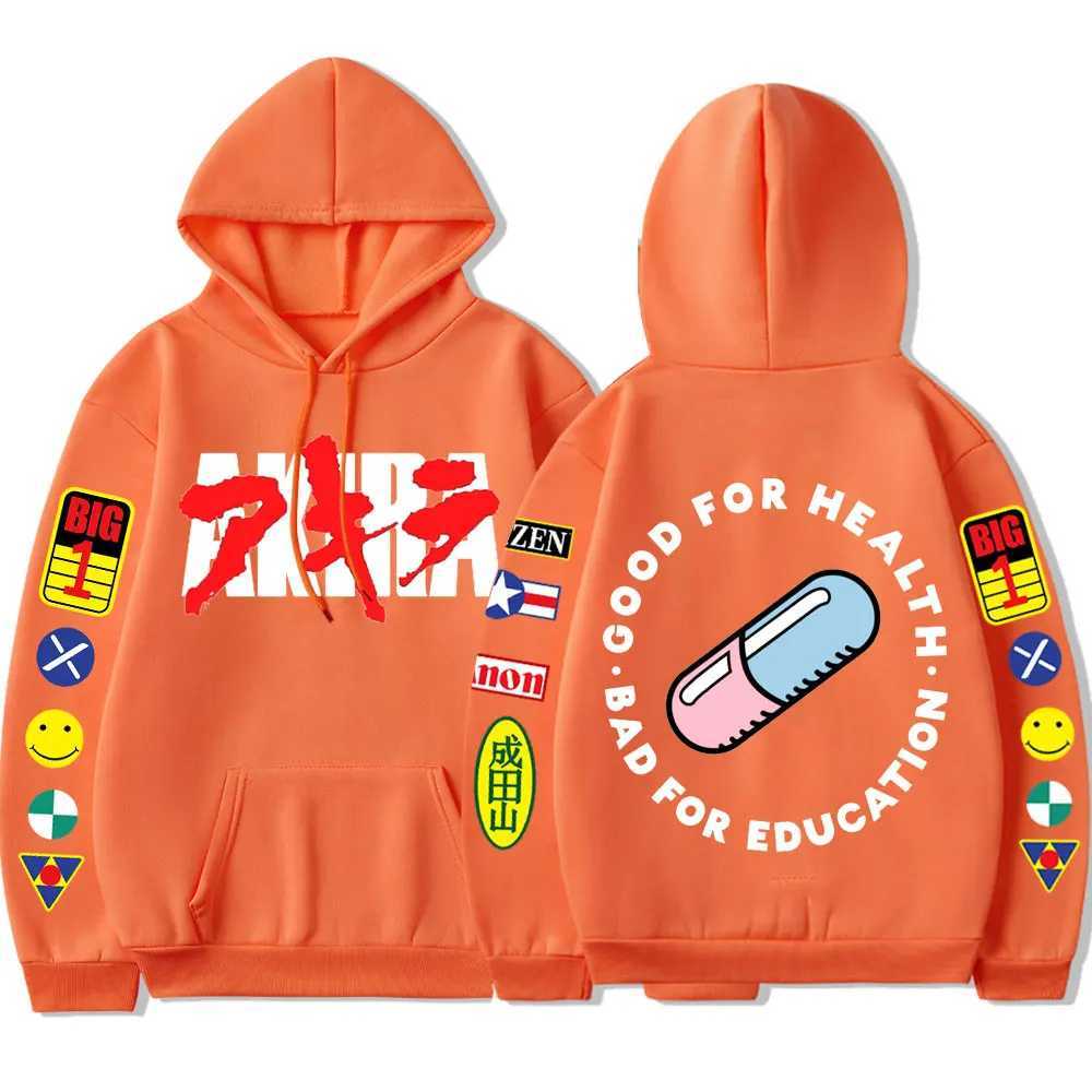 Akira Mens and Womens Hoodies Printed Fashionable Mens and Womens Fashionable Sportswear Autumn and Winter Hoodies W240921