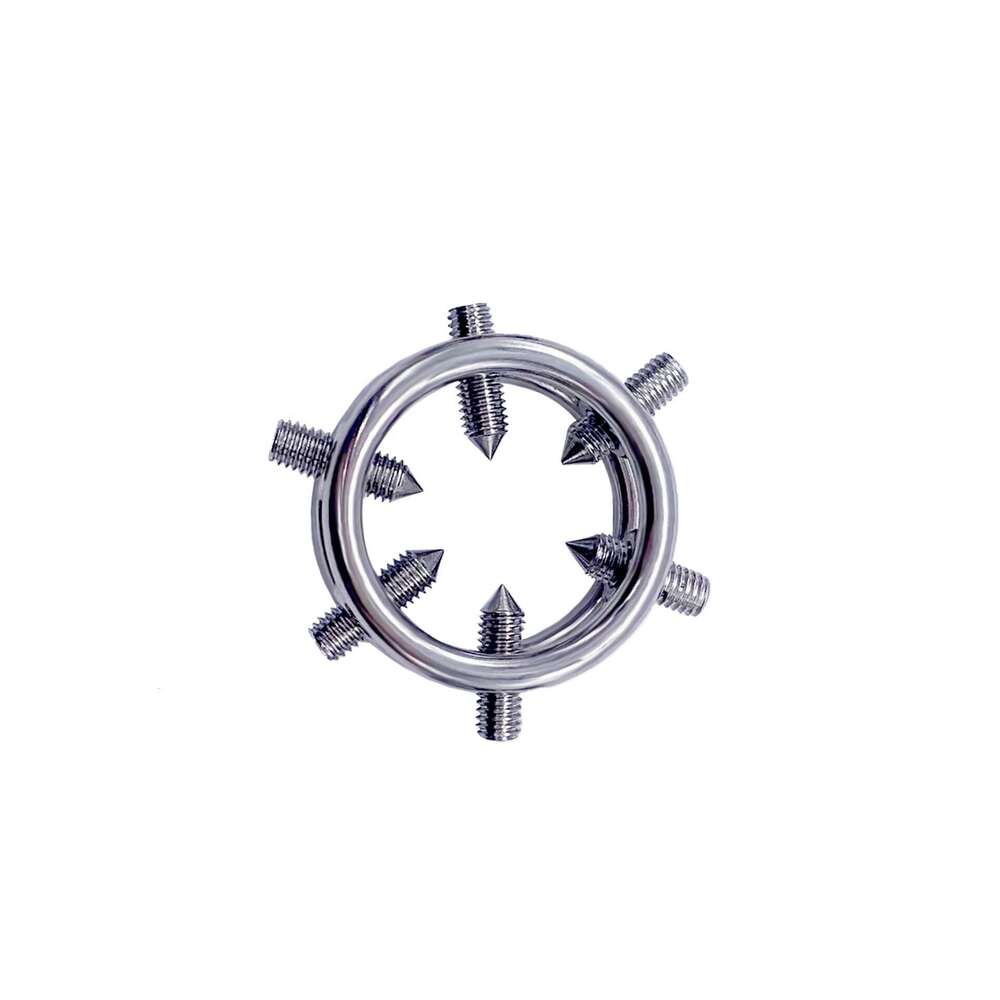 stainless steel erection dual ball stainless ring male sex ring stop premature ejaculation cock ring for men