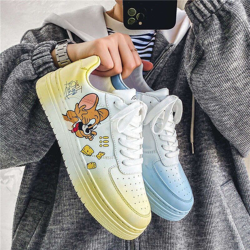 Adult Children Student Casual Tom and Jerry Insulation Sneakers Girls Boys Man Youth Running Kids Sports Shoes Gift