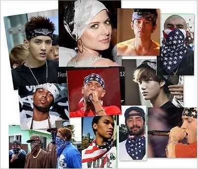 Latest Hot Scarf Headbands Bandanas Headbands Cotton Headbands Neck Bracelets Black and White Pink Bracelets W240921