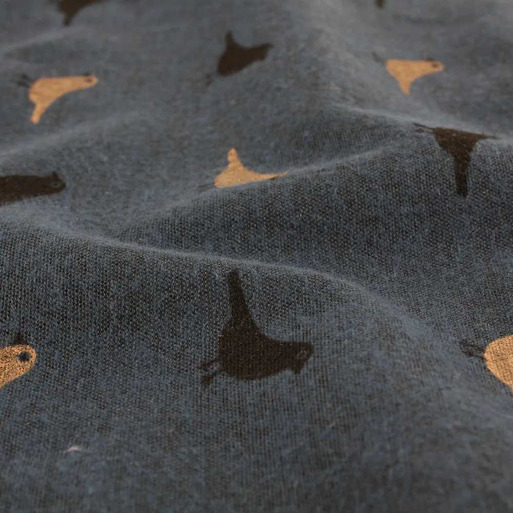 Casual Cotton Mens Handkerchief Birds Feather Printed 12 Colors Soft Pocket Square Ties Business Suits Hankies 24*24cmX240921
