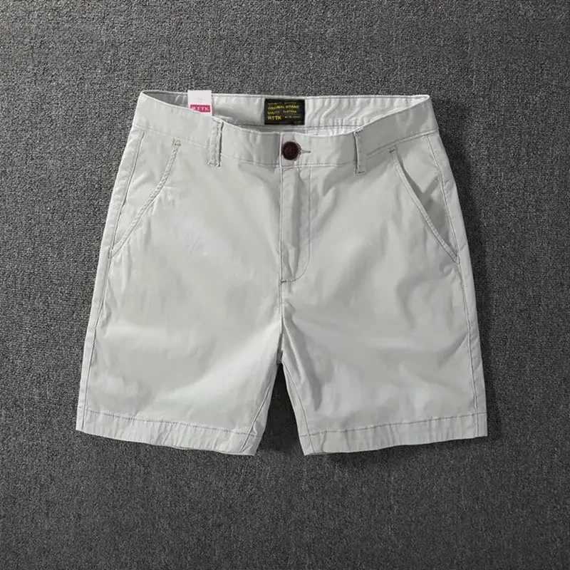 Trendy Slim Fit Mens Casual Shorts 2023 Summer New Arrival Half Cut Cargo Pants Loose Fit For All SeasonsX240921