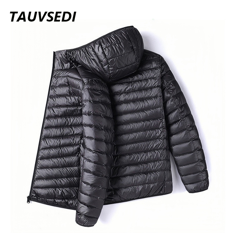 Duck All-Season Ultra Lightweight Packable Men Water And Wind-Resistant Breathable Down Jacket Coat Male