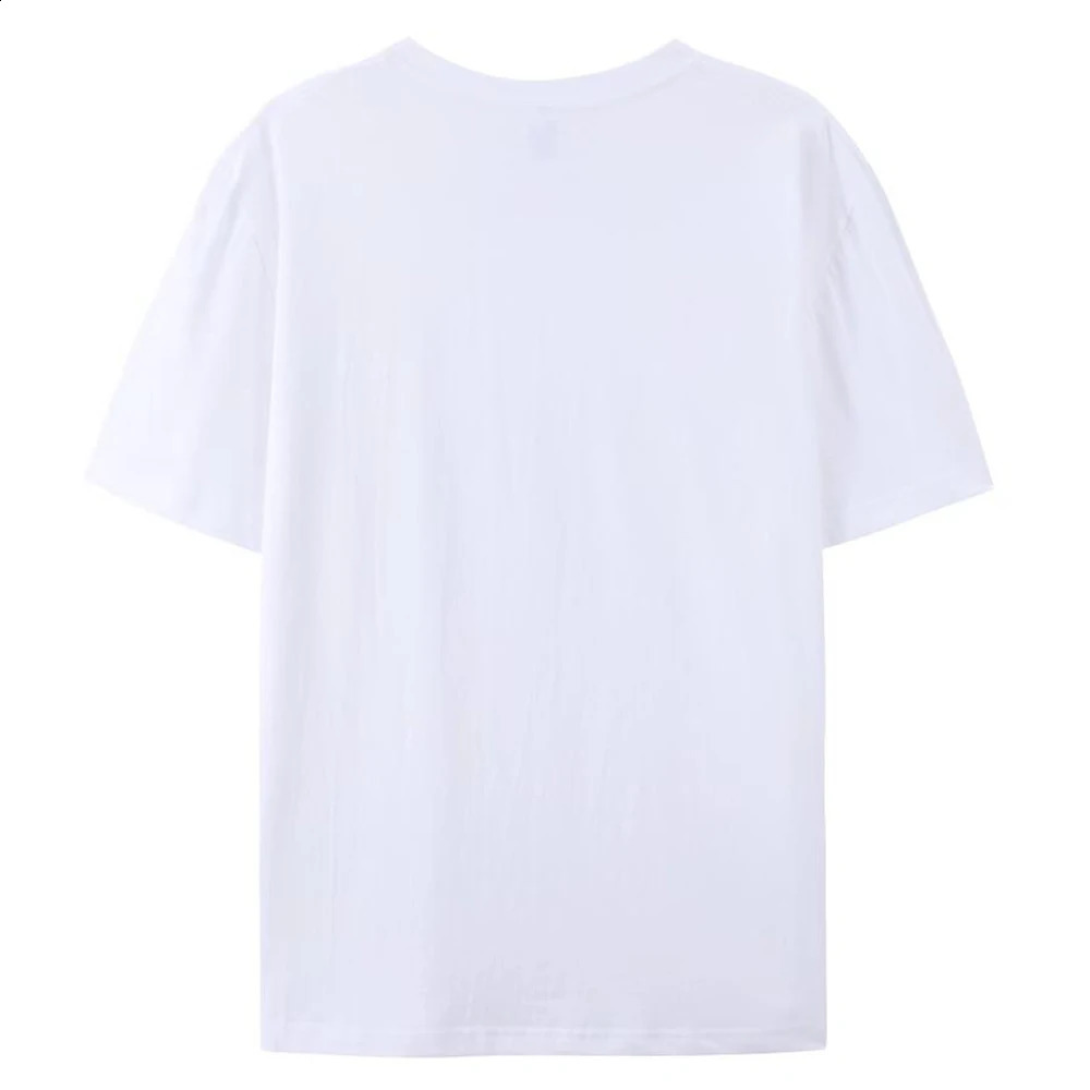 Cotton T Shirt Unisex Plain White Crew Neck Tshirt Coton Herren Tshirt Uomo Blank Black T Shirt For Men Playeras De Hombre 240921