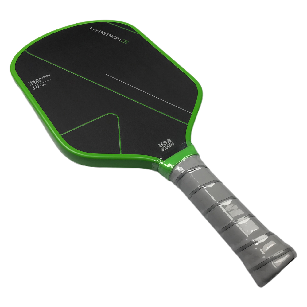Hyperion 3 Pickleball Paddle Gen 3 Thermoformed T700 Raw Carbon Fiber Unibody 16mm Polymer Core Pickleball Racket
