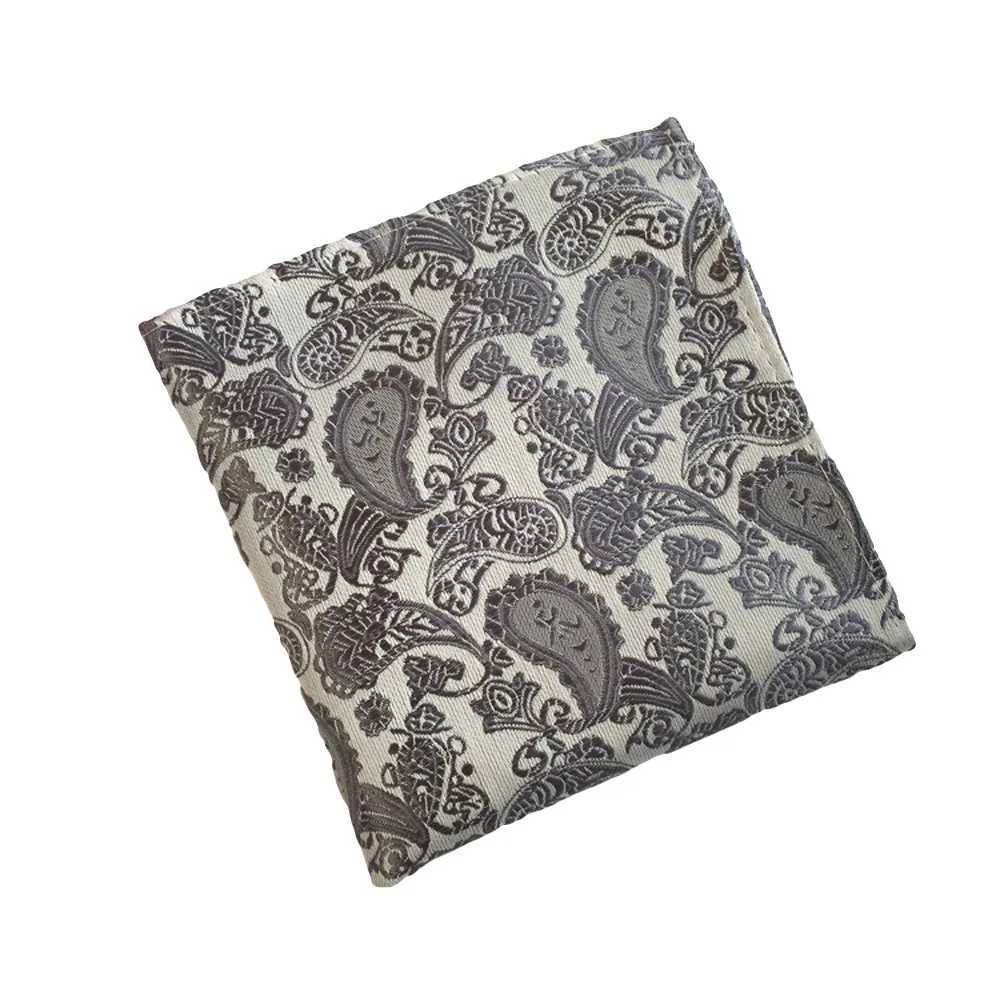 Mens Vintage Paisley Floral Pocket Square Handkerchief Wedding Party Hanky NEW BWTHZ0192X240921