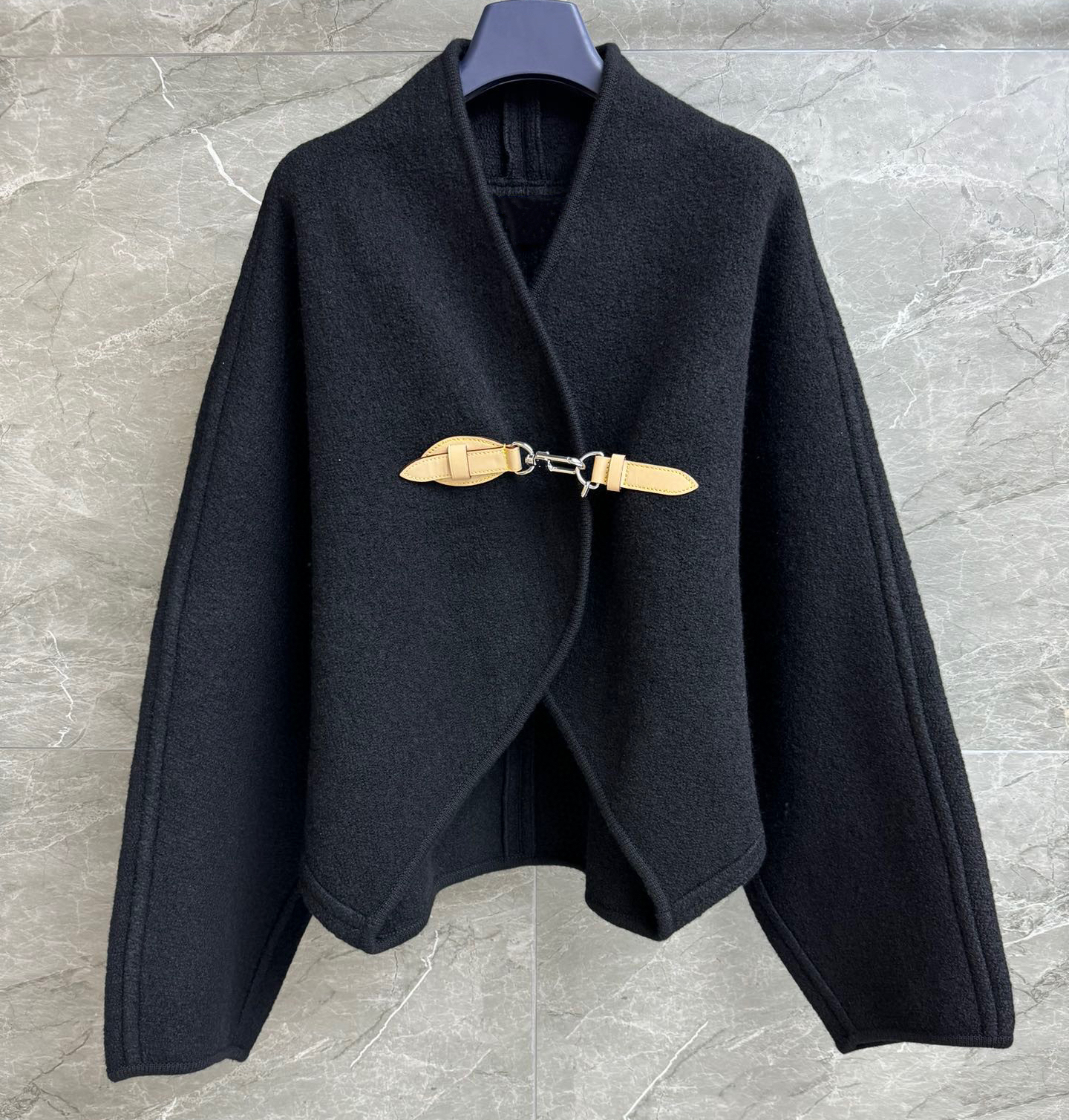 2024 Winter New Arrival 24Fw 100% Wool Loose Coat Outwear Clothing For Women