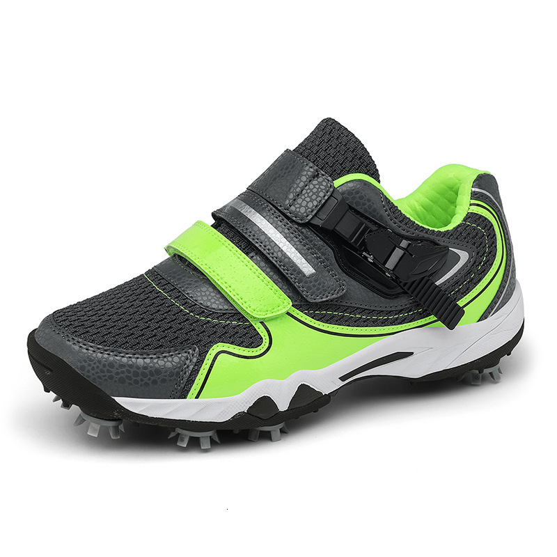 ddmytiger F-476 Men's and Women's Breathable Activity Nails Rotating Laces Golf Shoes C ddmythur