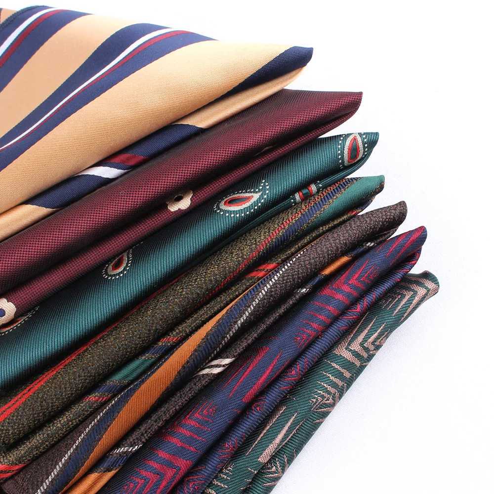 Pocket Square For Men Women Floral Striped Chest Towel Hanky Gentlemen Hankies Mens Handkerchief Suits Pocket Towel GiftsX240921