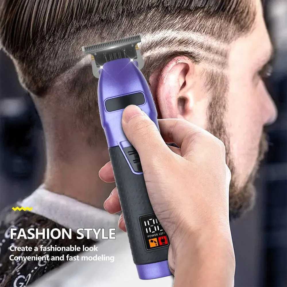 Hair Clipper Electric Hair Trimmer for Men Wireless Barber Trimmer Electric Shaver Professional Mens Hair Cutting Machine M240921