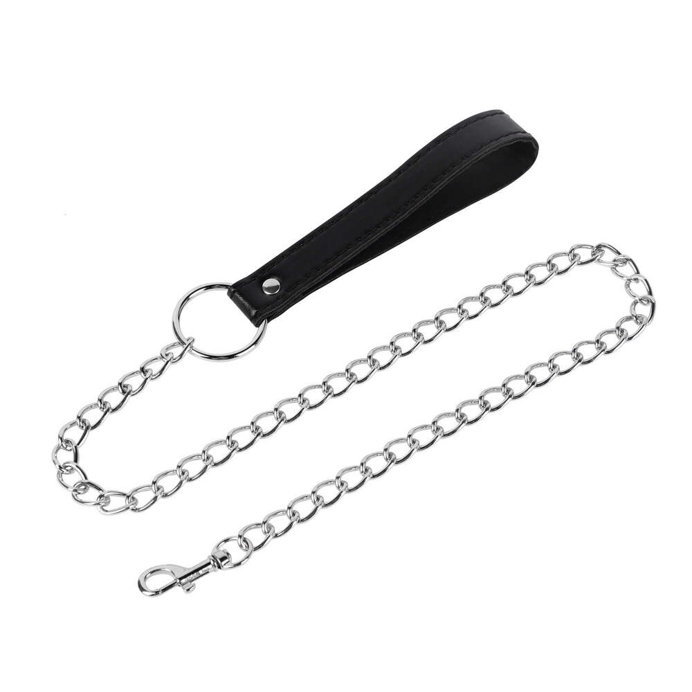 Sex toys SM props Fashion pendant chain bell collar SM bondage traction collar Alternative neck cover Adult products