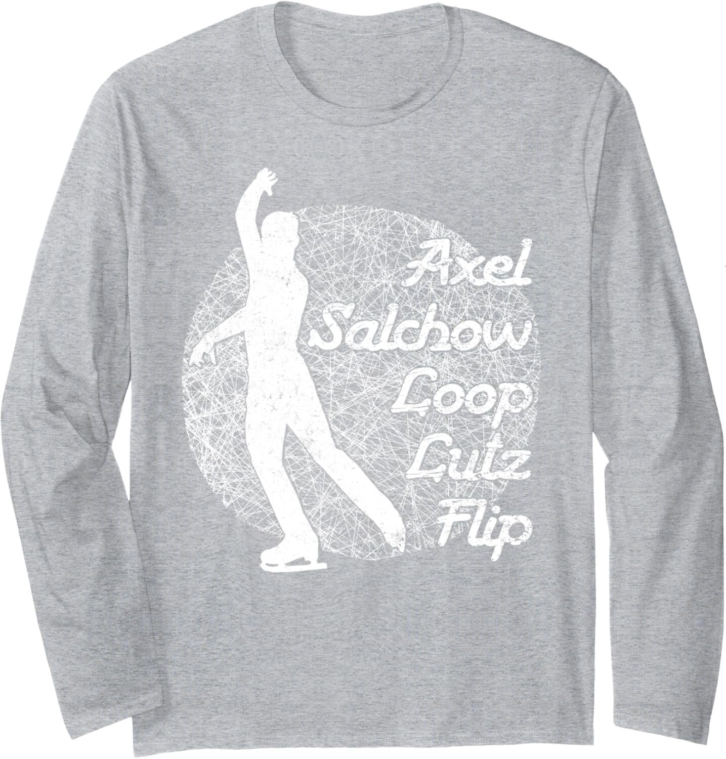 Long Sleeve Shirts for Men sweatshirt Figure Skating Jumps Spins Funny Ice Lover Gift Long SleeveTee Streetwear Casual tops clothes