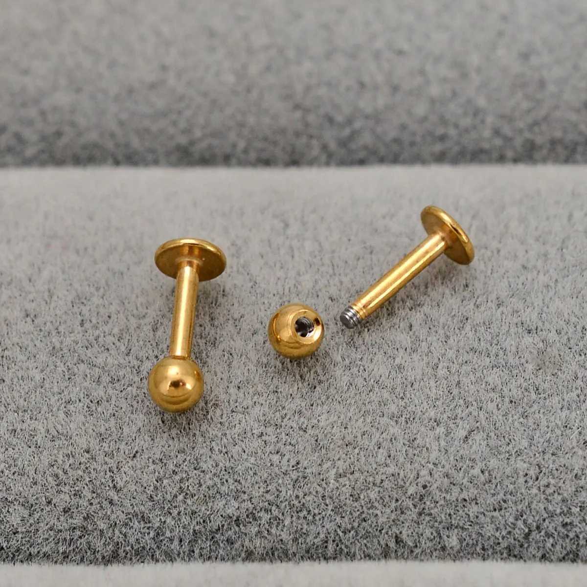 16G Stainless Steel Lip Rings Labret Nose Studs Piercing Monroe Men Nose Studs Ear Cartilage Tragus Helix Earring 6/8/10/12mm Y240921
