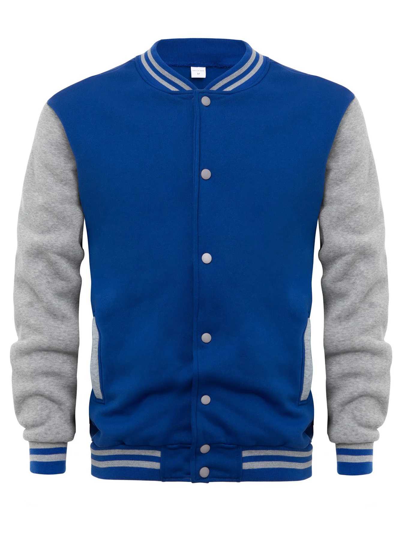 Fashionable slim fit baseball mens jacket personalized casual sports mens jacket new printed stand up collar cardigan M241017