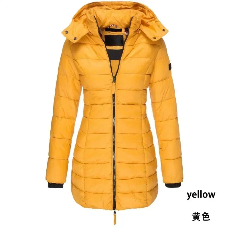 Womens Long Thickened Warm Jacket Coat Down Jacket 240920