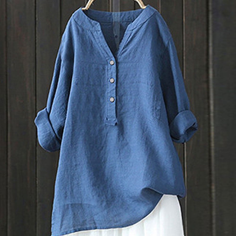 2024 New Women's Loose Long Sleeve Plus Size Shirt Summer Elegant Shirt Street Fashion Women's Clothing Holiday Extra Large T-shirt Free Shi