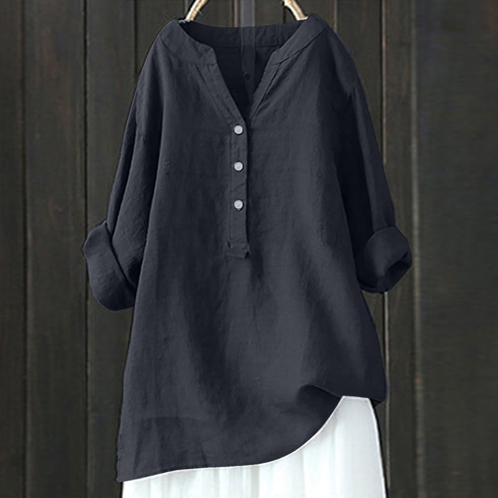 2024 New Women's Loose Long Sleeve Plus Size Shirt Summer Elegant Shirt Street Fashion Women's Clothing Holiday Extra Large T-shirt Free Shi