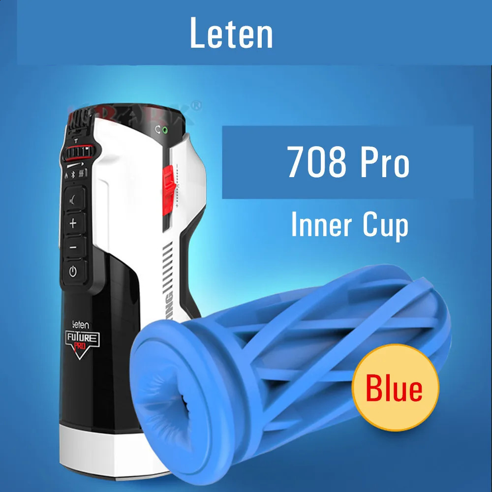 Leten Masurbator Airplane Inner Cup 708 A380 Pro Sex Toy Mens Masturbation Automatic Telescopic Machine Accessories 240914