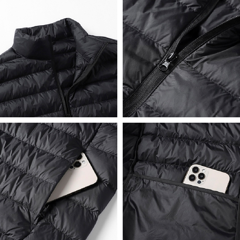 10 Color Down Vest New Winter Warm Windproof Waterproof Sleeveless Jacket Autumn Men Casual Thicken Waistcoat Man