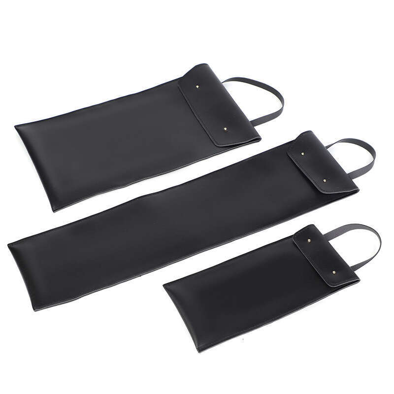 Fun SM prop storage bag wall hanging black high-quality leather hand-held storage bag adult product storage bag