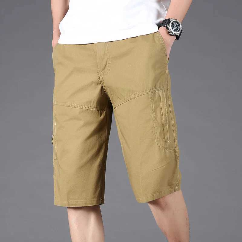 New Summer Casual Shorts Men Cotton Cargo Shorts Running Sportswear Bermuda Shorts Cool Breathable 6XL Capri Shorts Big SizeX240921
