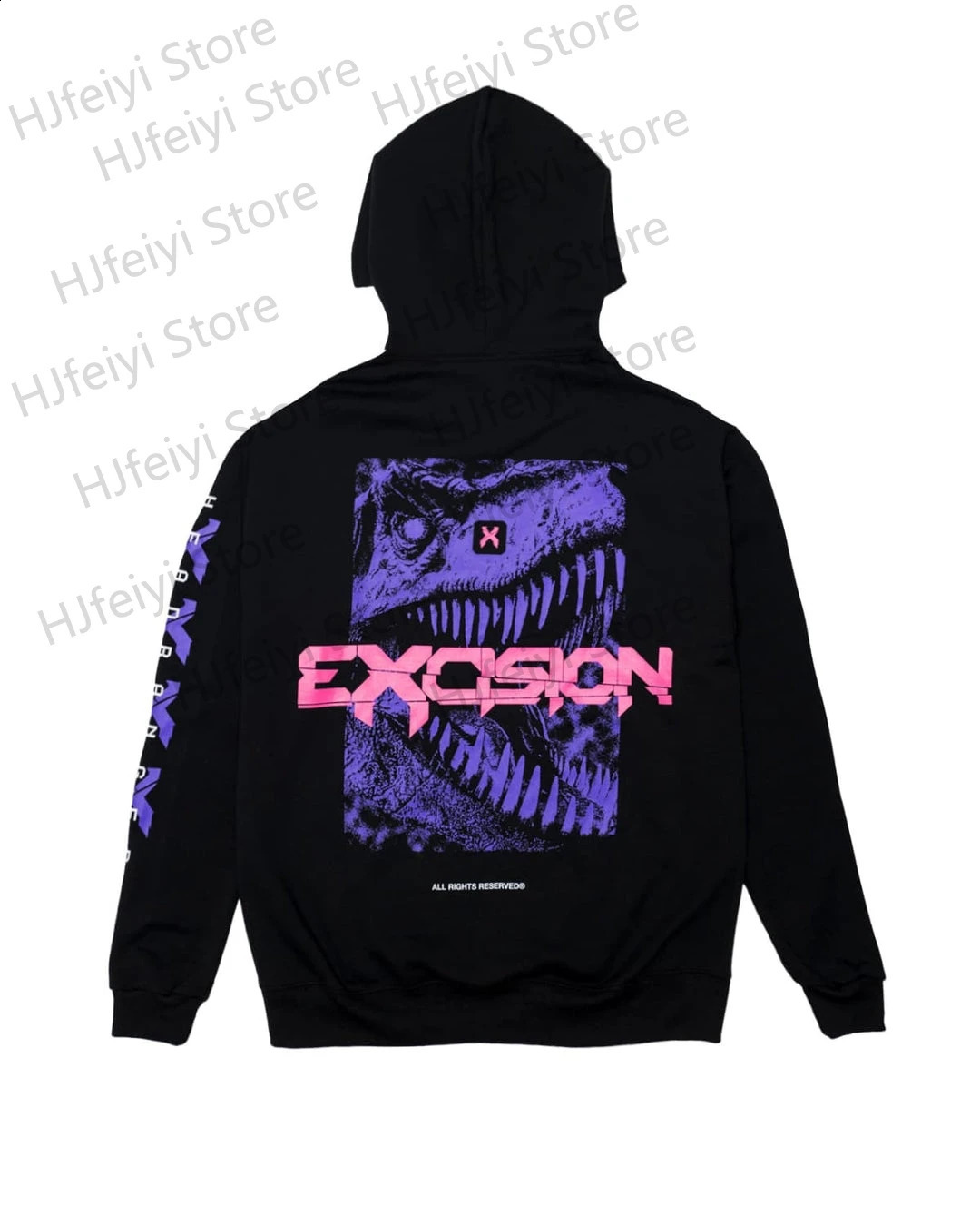 Excision REX Merch Hoodies For MenWomen Unisex Winter Long Sleeve Sweatshirt Hooded Pullover Streetwear 240920