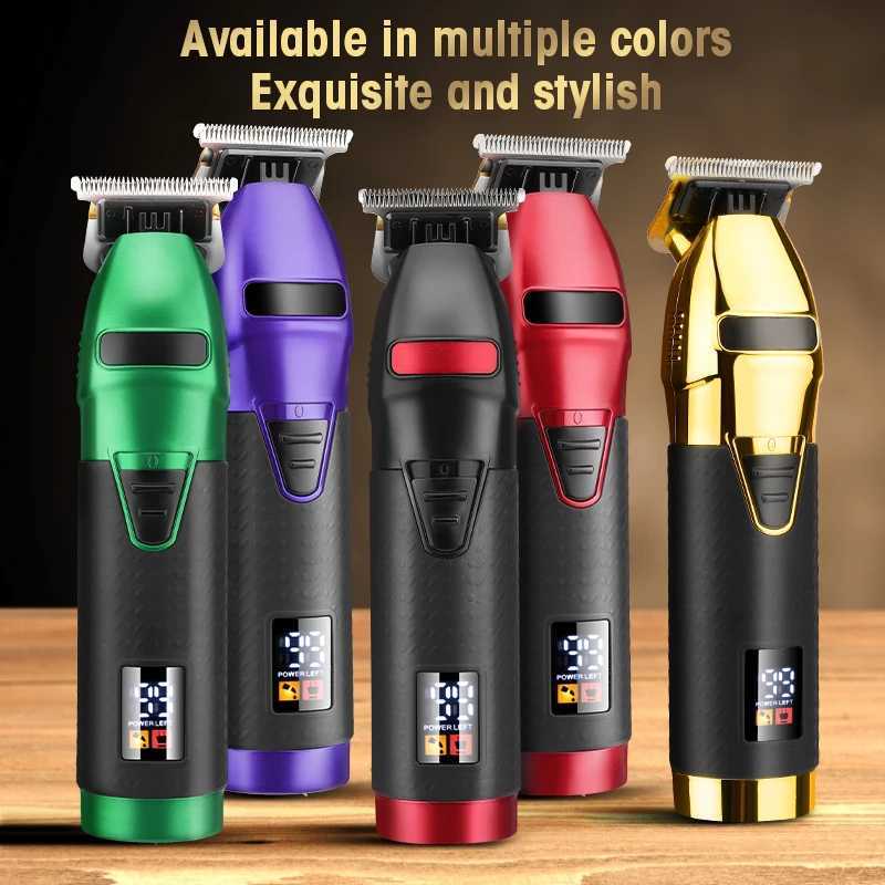 RESUXI T9 USB Hair Clipper for Men Professional Electric Hair Trimmer Barber Shaver Trimmer Beard 0mm Men Hair Cutting Machine M240921