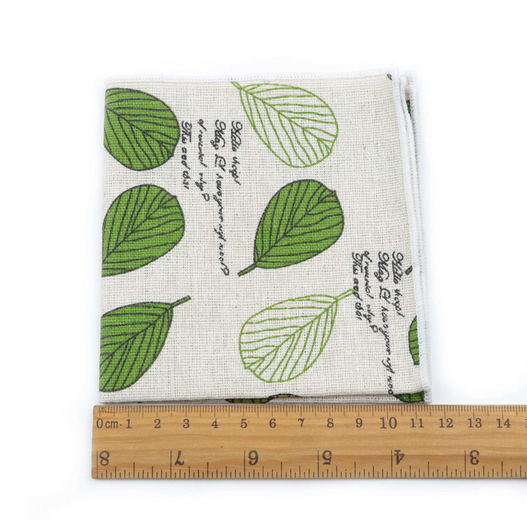 Handkerchief Scarves Vintage Linen Hankies Mens Design Pocket Square Handkerchiefs 22*22cmX240921
