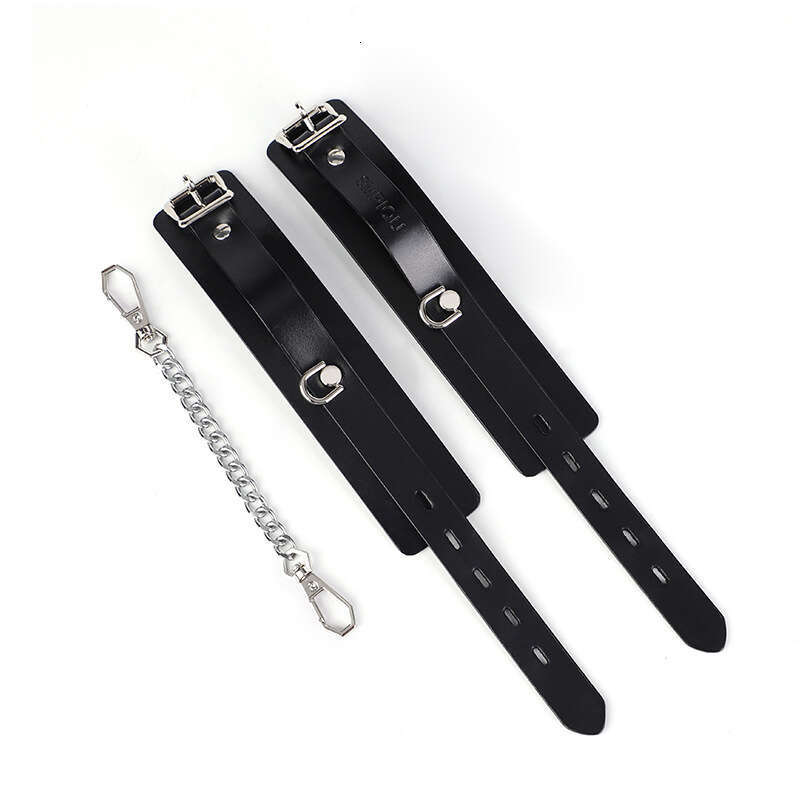 High end SM props, horseshoe buckles, leather handcuffs, sex training, cowhide handcuffs, foot cuffs, alternative adult sex toys