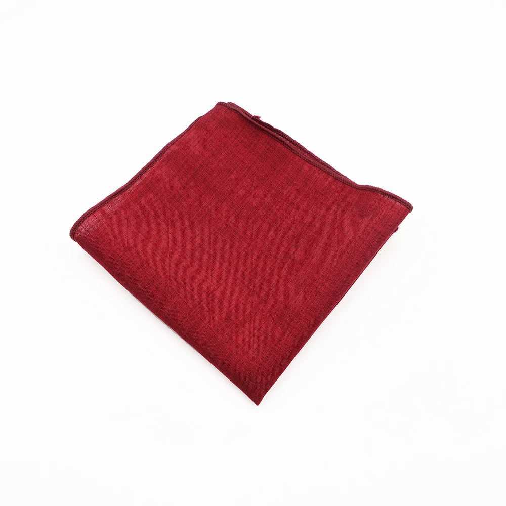 High Quality Solid Color Hankerchief Scarves Wedding Suit Hankies Casual Mens Pocket Square Solid Handkerchiefs For Wedding GiftX240921
