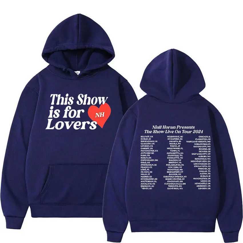 Niall Horan The Show Live on Tour 2024 new album Hoodie mens casual fashion high-quality oversized sportswear streetwear W240921