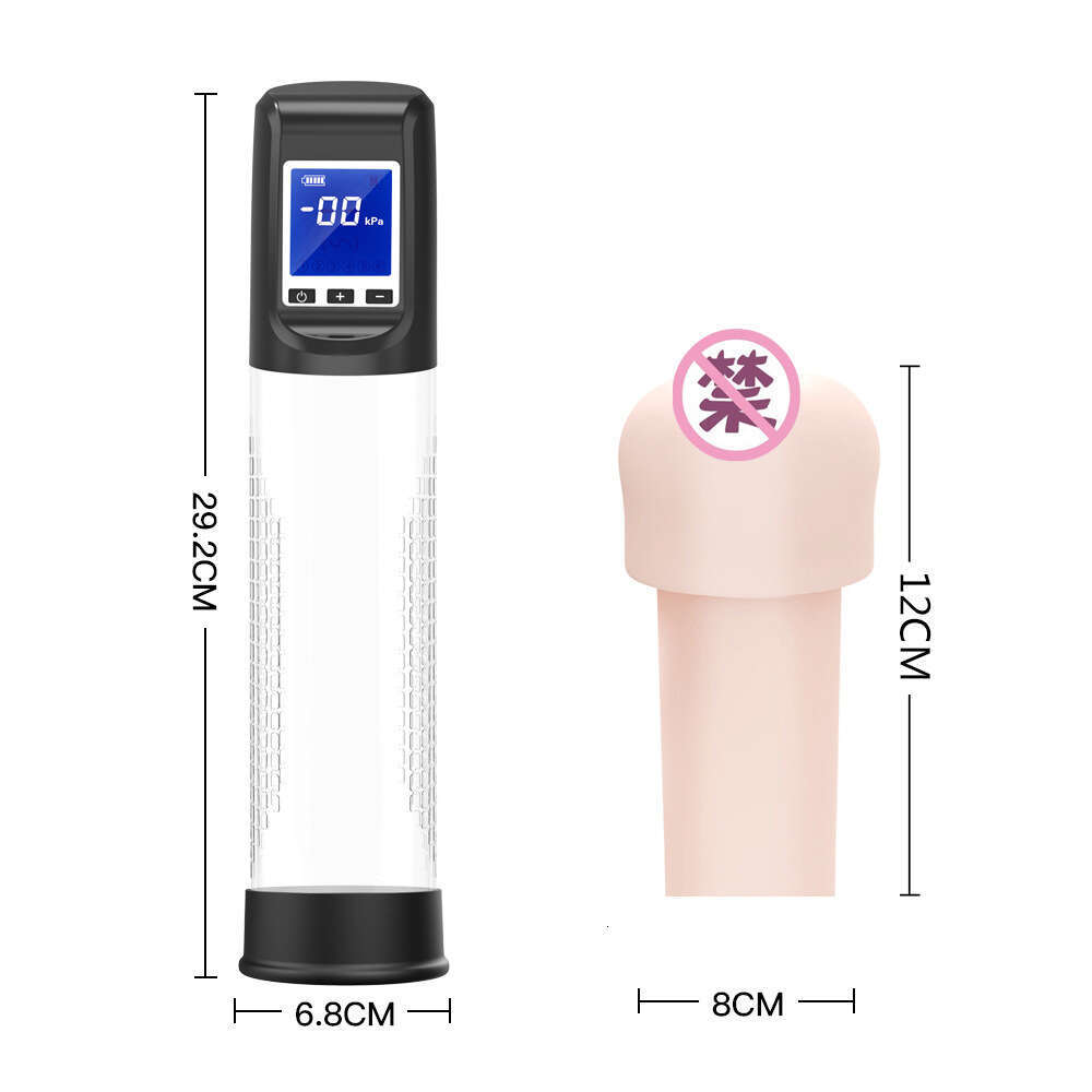 Foreign trade negative pressure exercise machine, men's airplane cup, adult products, pencil pump