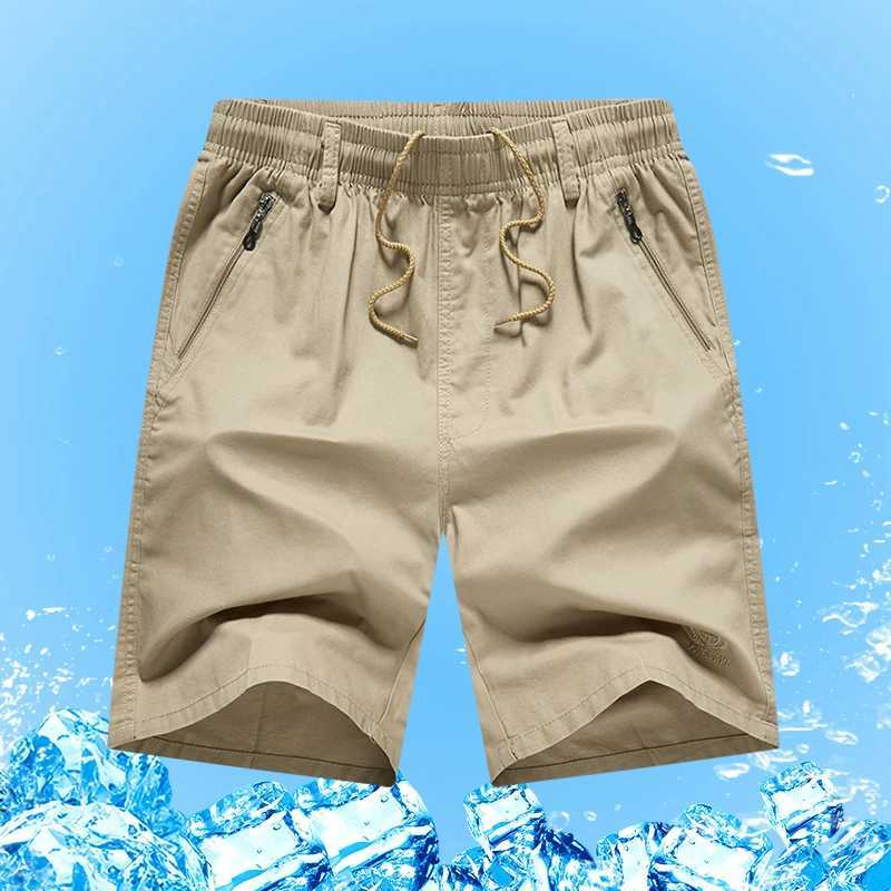 Male Casual Cargo Shorts Summer Cotton Board Shorts Outdoor Sweatpants Cool Breathable Work ShortsX240921