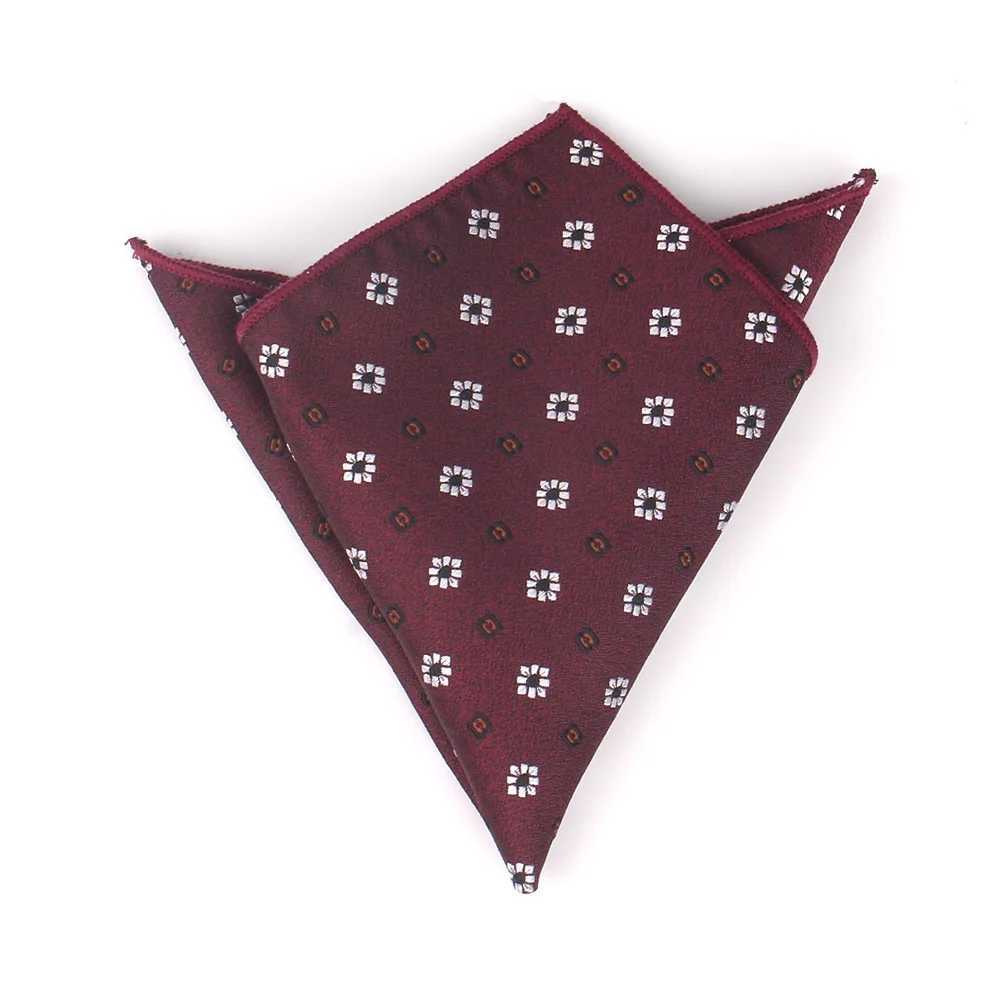 Wine Red Pocket Square For Men Women Striped Chest Towel Wedding Hanky Gentlemen Hankies Mens Suits Handkerchief Pocket Towel W241213