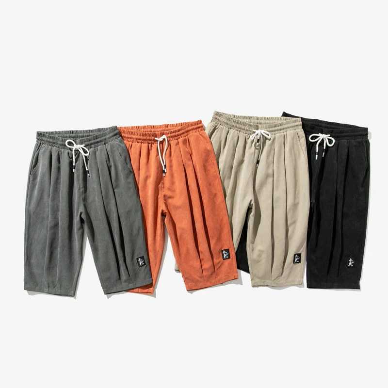 2023 New Streetwear Mens Shorts Casual Big Size Cargo Shorts Men New Bermuda Knee Length Male Short Trousers SIZE 6XL-8XLX240921