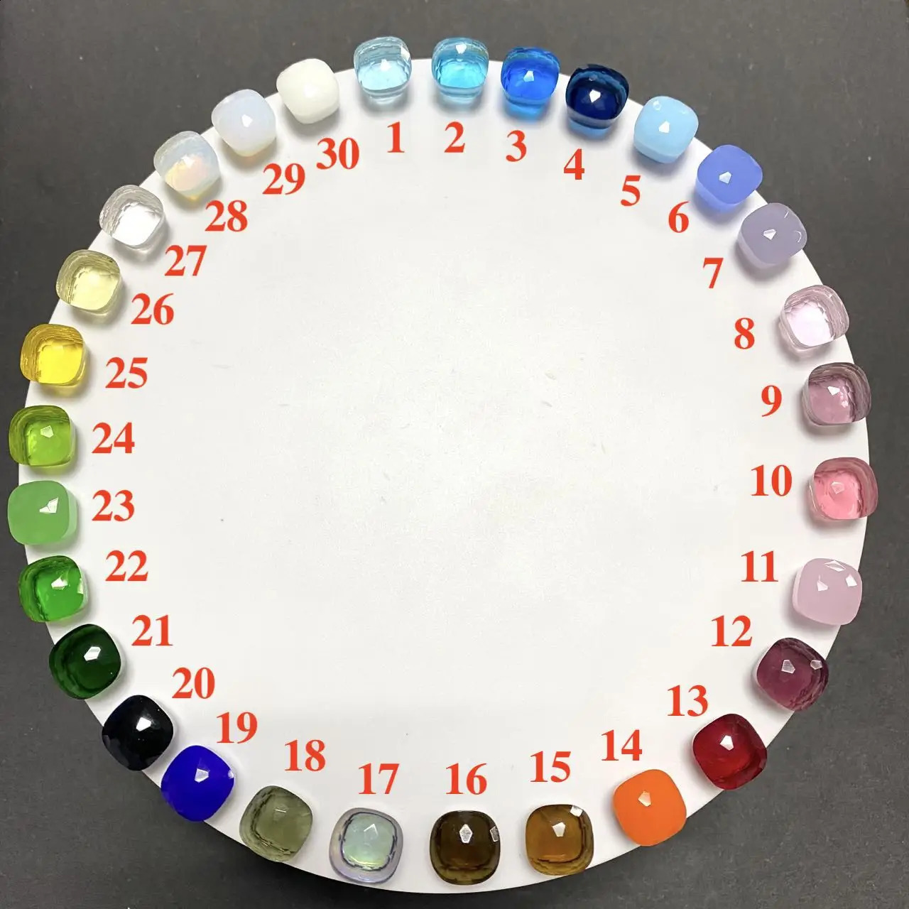 Classic Bangle Candy Color Crystal Bangle Adjustable Open Cuff Bracelet Gold Plated Mix Color Crystal Customized 240910