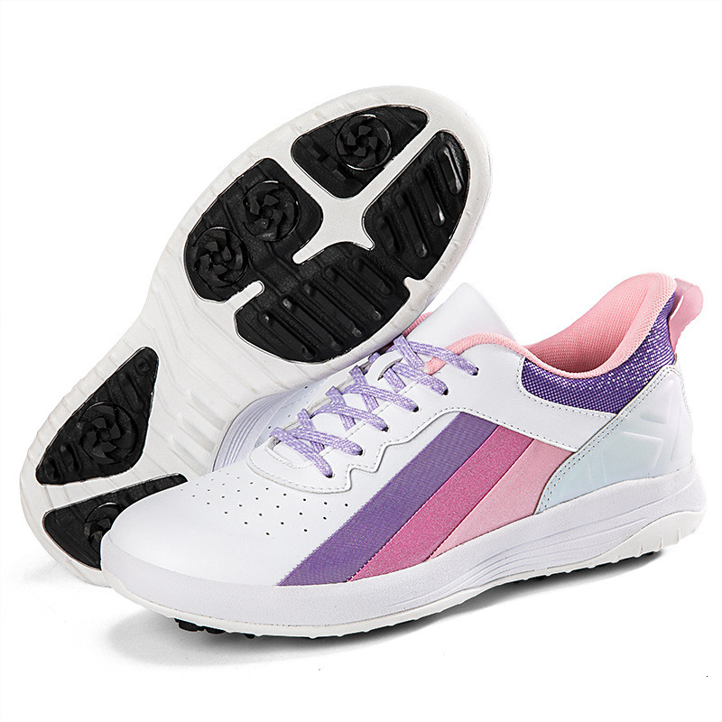 ddmytiger A1071 Straight Golf Sneakers Casual Women's Fixed Nail Through Balloon Children's and Men's Shoes C ddmythur