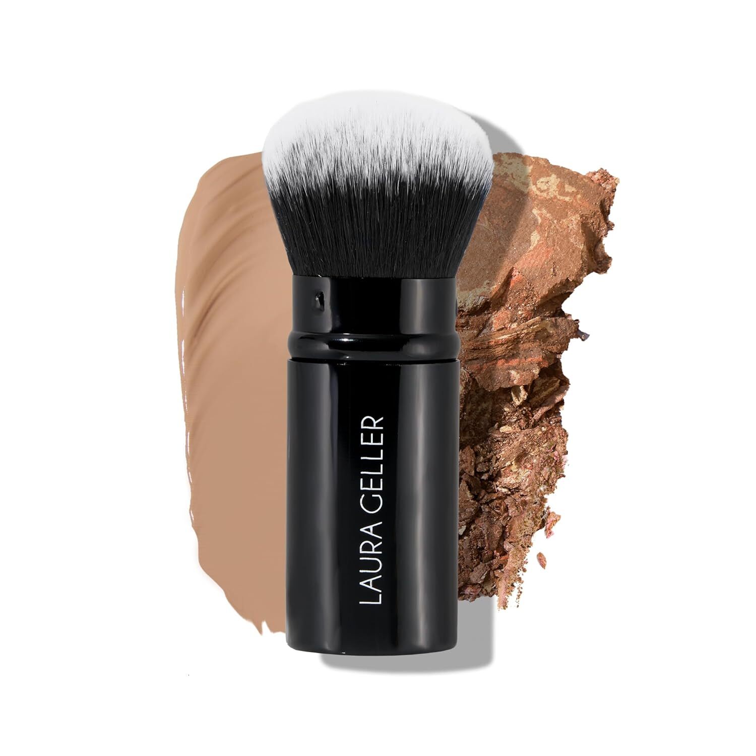 retractable spray gun kabuki brush suitable for all facial makeup and liquid foundation suitable for liquid face cream and foundation makeup aluminum 