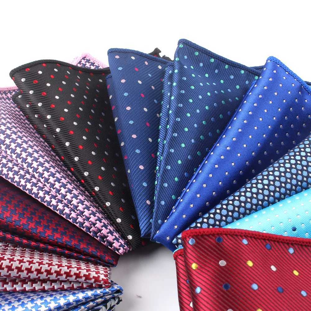 Suit Pocket Square For Men Women Dots Chest Towel Hanky Gentlemen Hankies Mens Suits Handkerchief Pocket TowelX240921