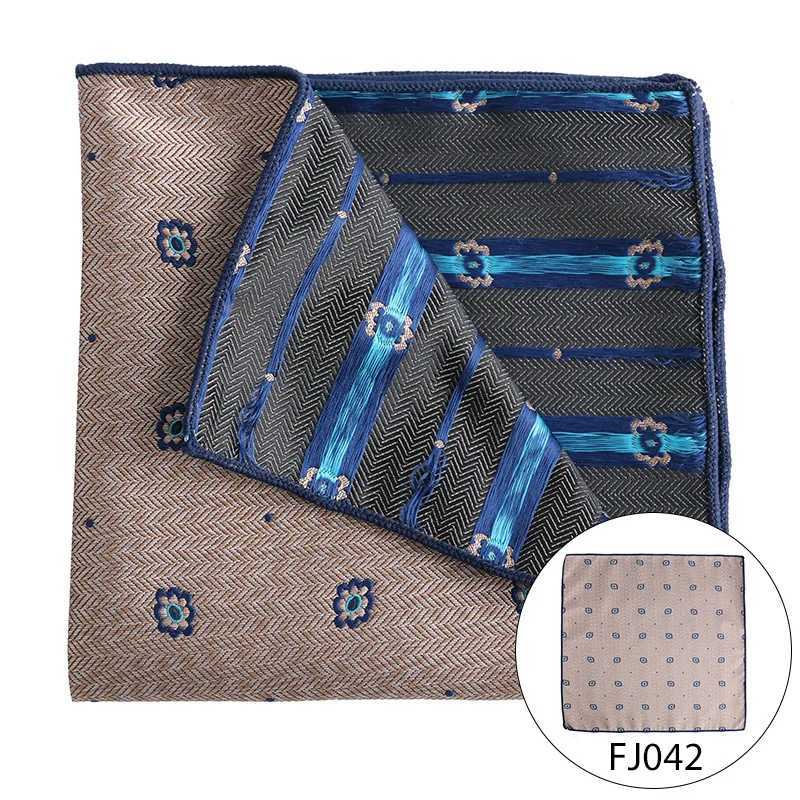 Men Pocket Square Suits Hanky for Men Plaid Mens Handkerchiefs Casual Suit Square Handkerchief Towels for Party 25X25 CmX240921