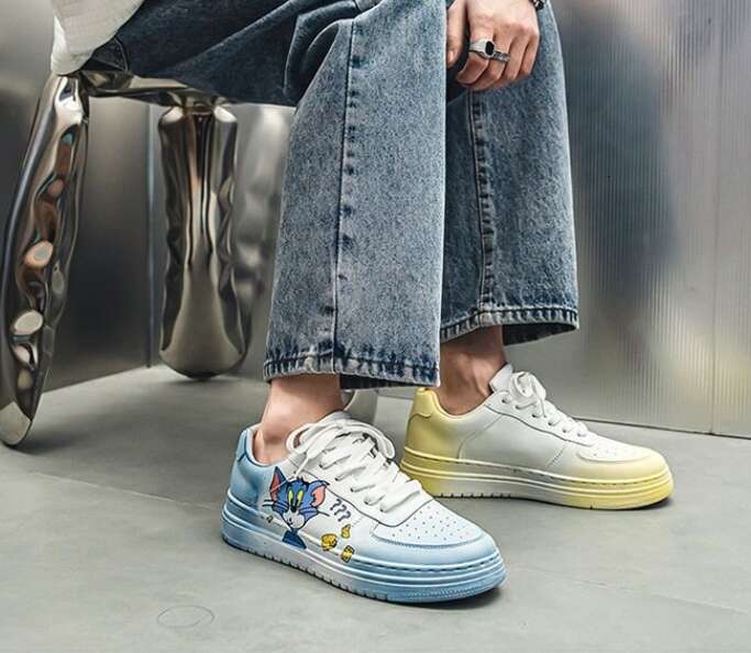 Adult Children Student Casual Tom and Jerry Insulation Sneakers Girls Boys Man Youth Running Kids Sports Shoes Gift