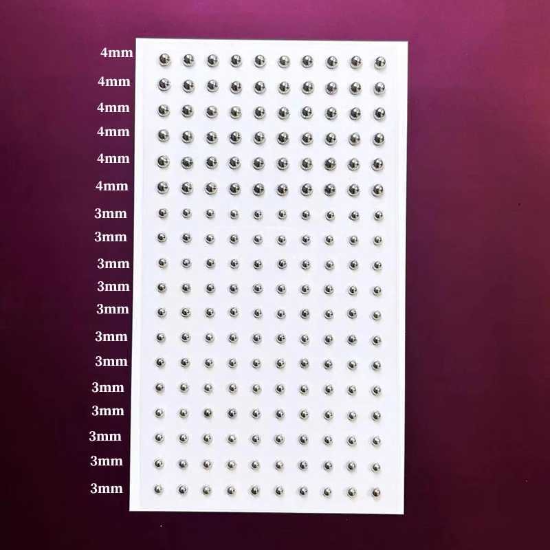 Rhinestone Faux Lip Studs Eyebrow Stickers Facial Decor For Women Personalized Party Jewelry Accessories Stainless Steel Y240921