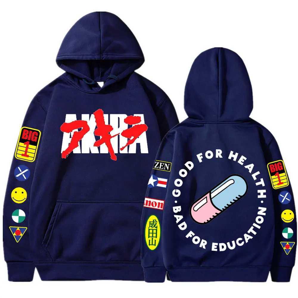 Akira Mens and Womens Hoodies Printed Fashionable Mens and Womens Fashionable Sportswear Autumn and Winter Hoodies W240921