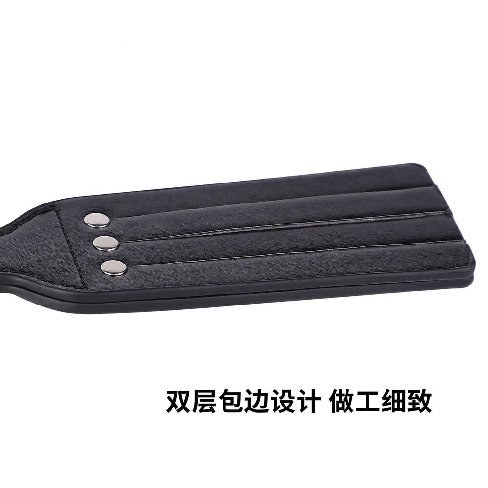 Cross border hot selling adult SM prop set, black PVC eleven piece set, erotic breast clip SM leather whip binding handcuffs