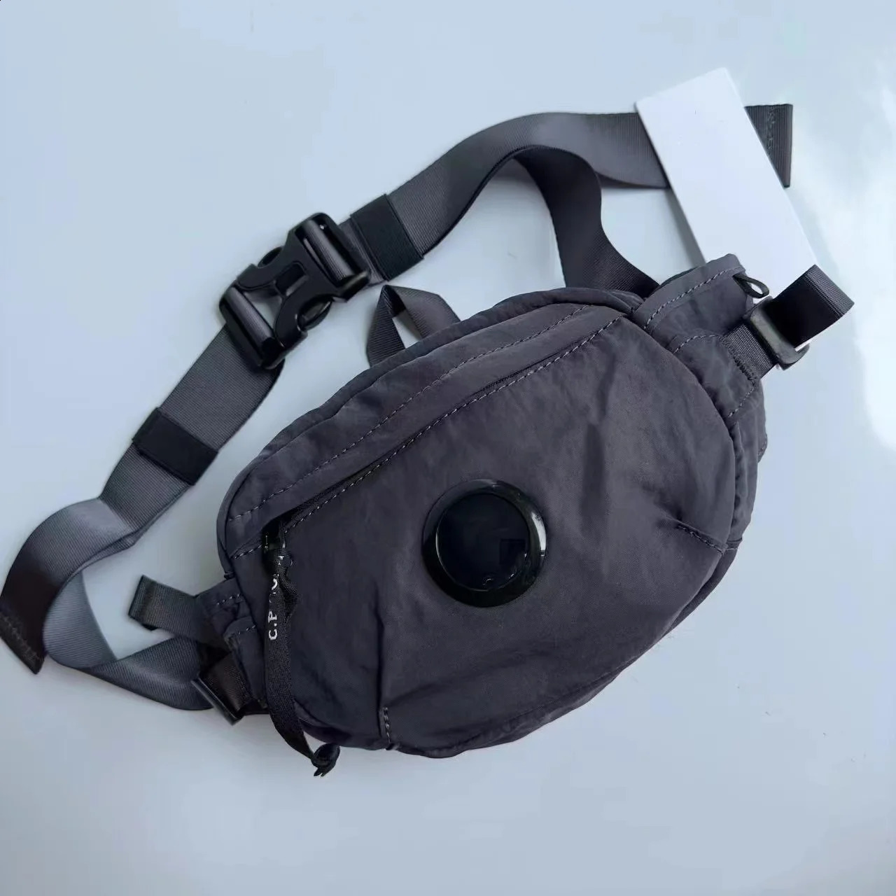 Mens CP single shoulder ten font small bag mobile phone lens handbag 240919