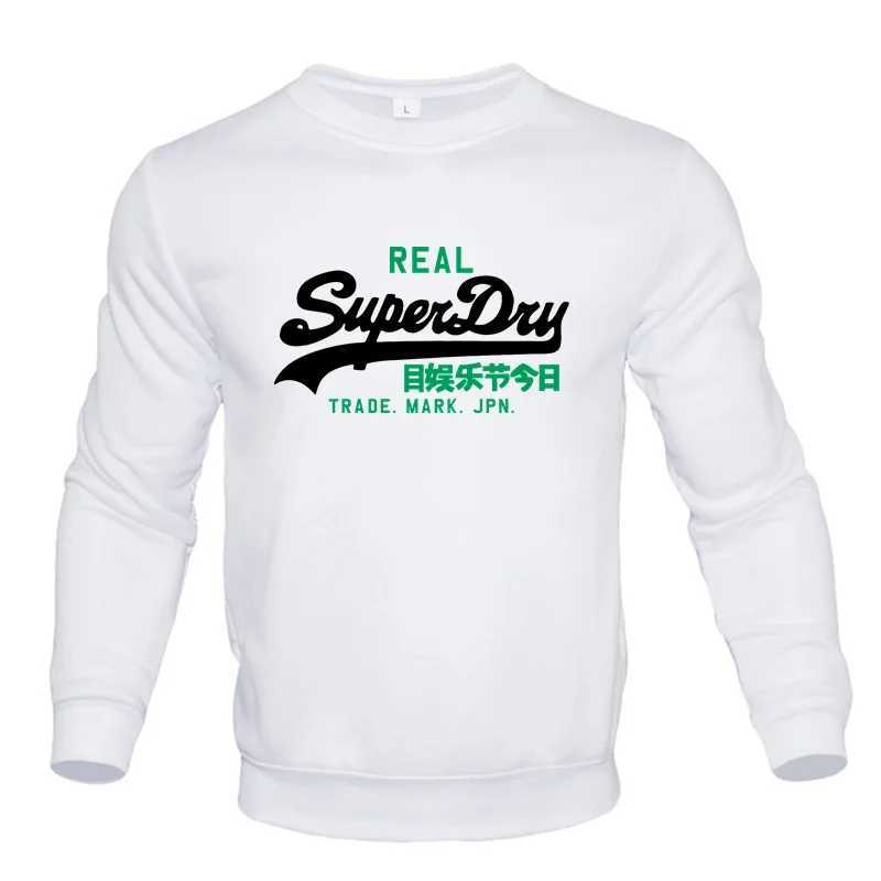 Spring and Autumn Clothing O-neck Lanhua Long sleeved Sportswear Mens Fashion Casual Top Mens Sportswear W240921
