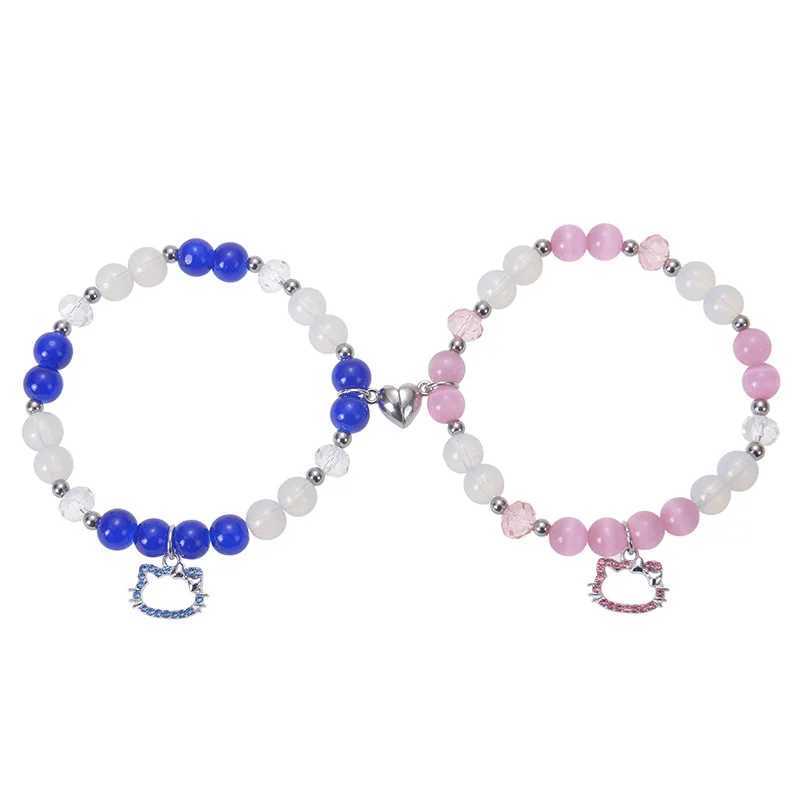 Matching Spider Bracelets for Couples Heart Magnets Attract Charm Friendship Bracelets Gifts for Romantic Couples JewelryX240921