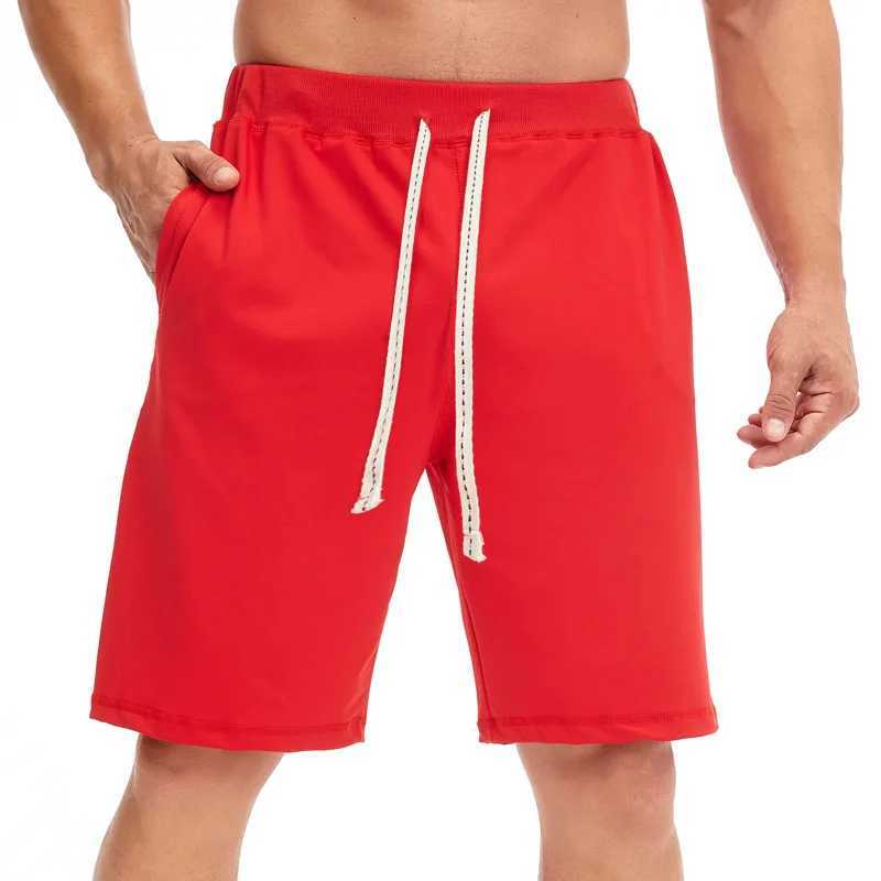 2024 Summer Mens casual pants fashion loose plus size cargo shorts Mens sports quarter pantsX240921