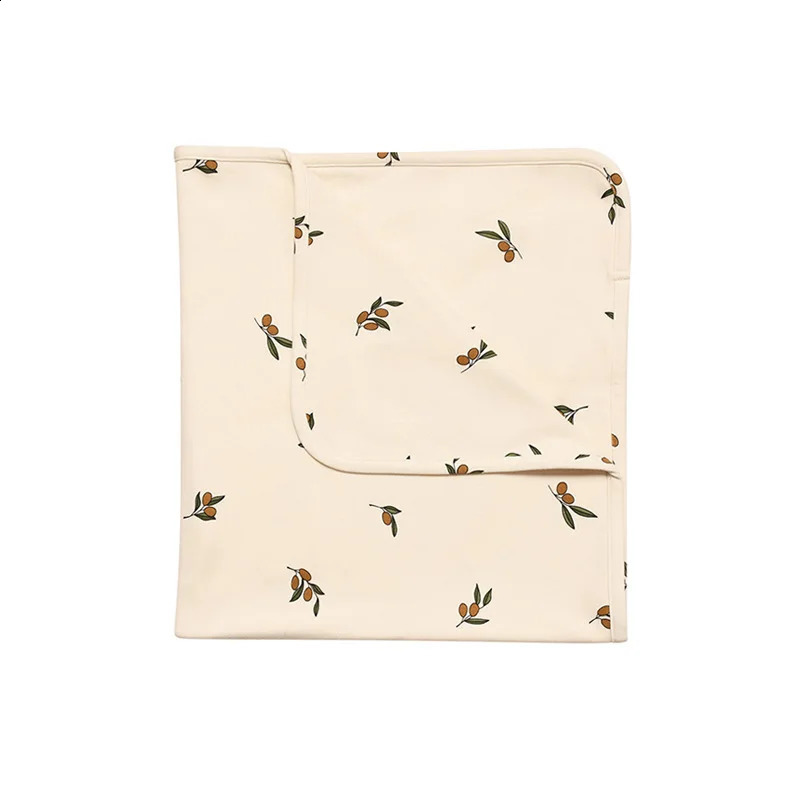 born Childrens Baby Boys and Girls Blankets Cute Cotton Swadling Soft born Baby Cart Blankets 240920